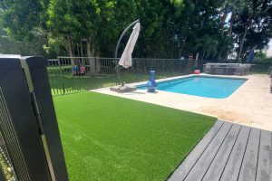 Synthetic Grass in Pool Areas