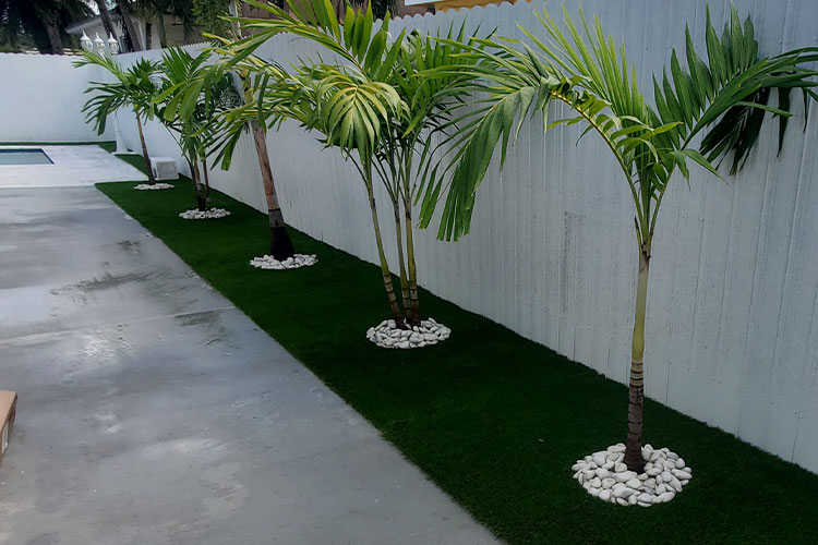 Synthetic Outdoor Lawn